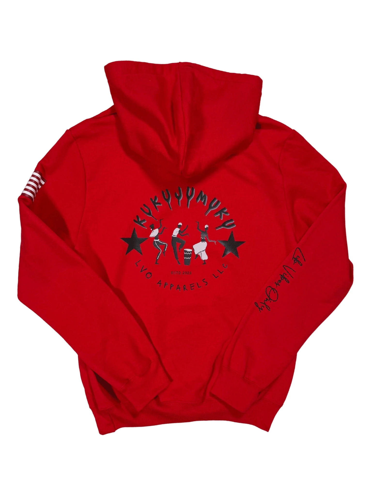 LVO Kukujumuku Red Hoodie