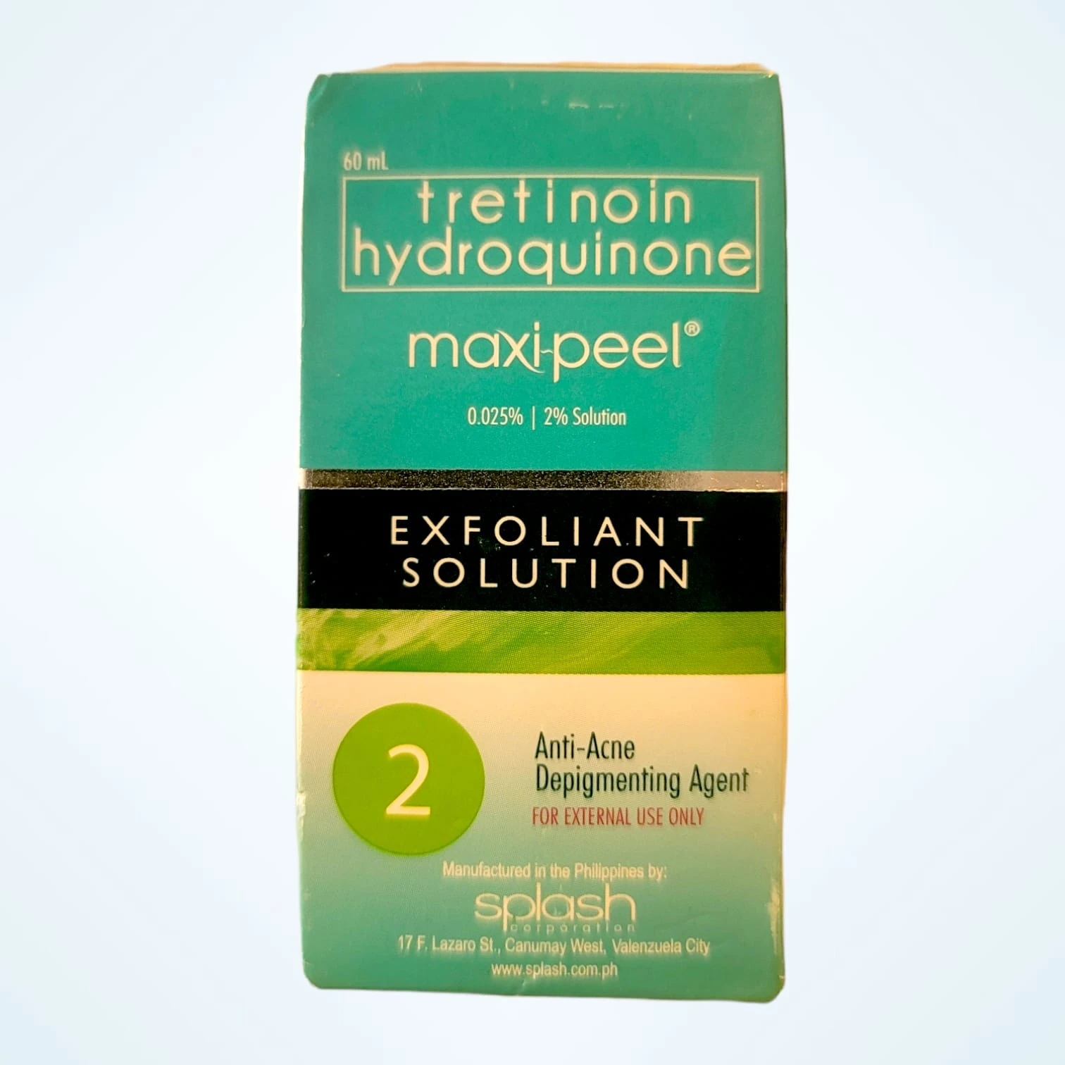 TRETINOIN HYDROQUIONE MAXIPEEL #2