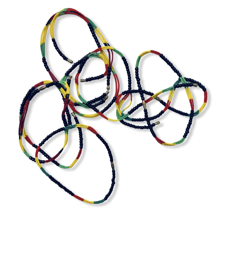 Multi-Color Ankle Beads