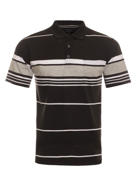 Men's Stripe Polo
