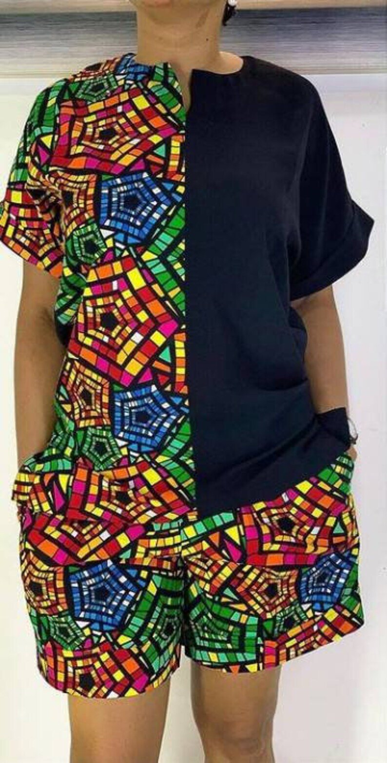 Ayomide African print set