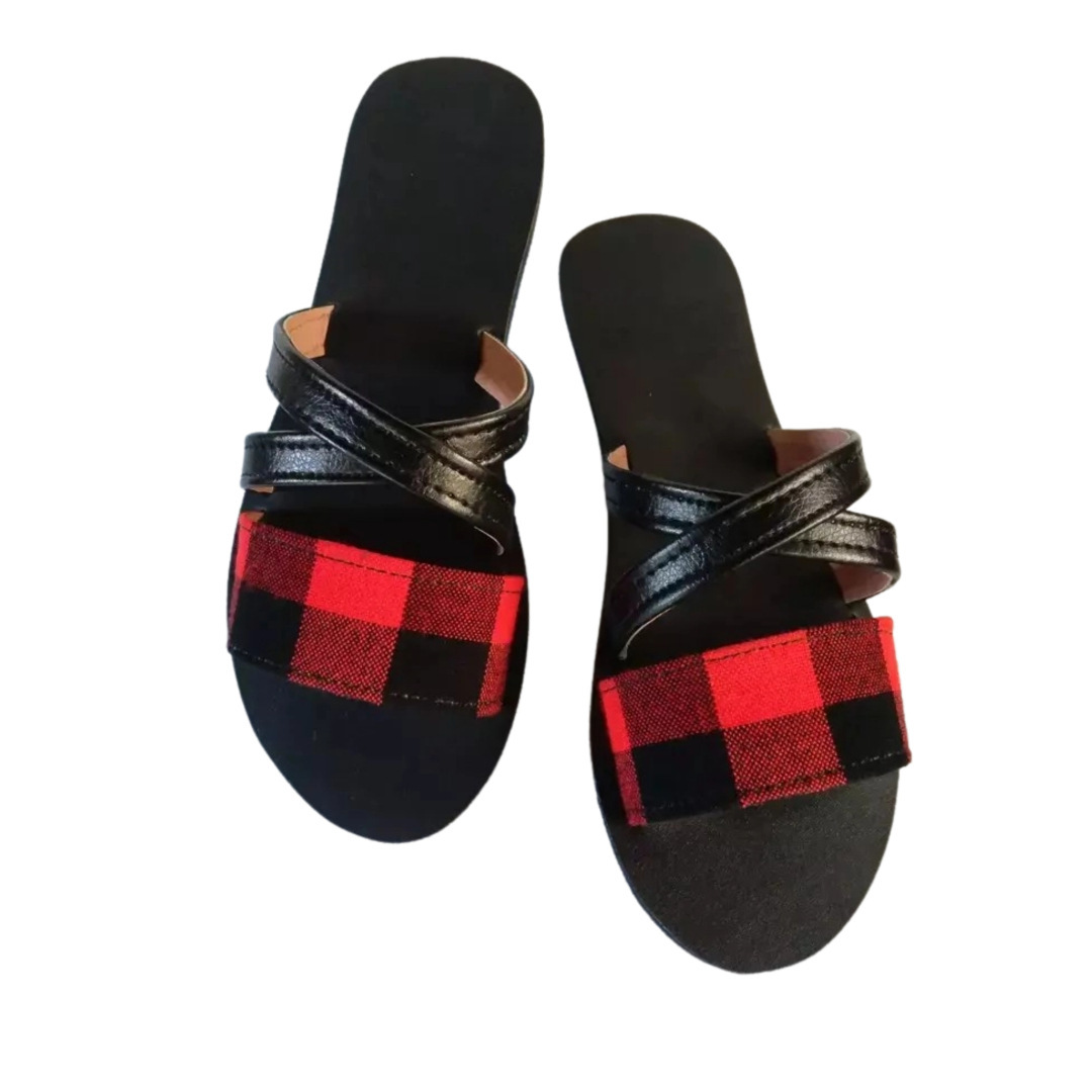 Maasai leather sandals